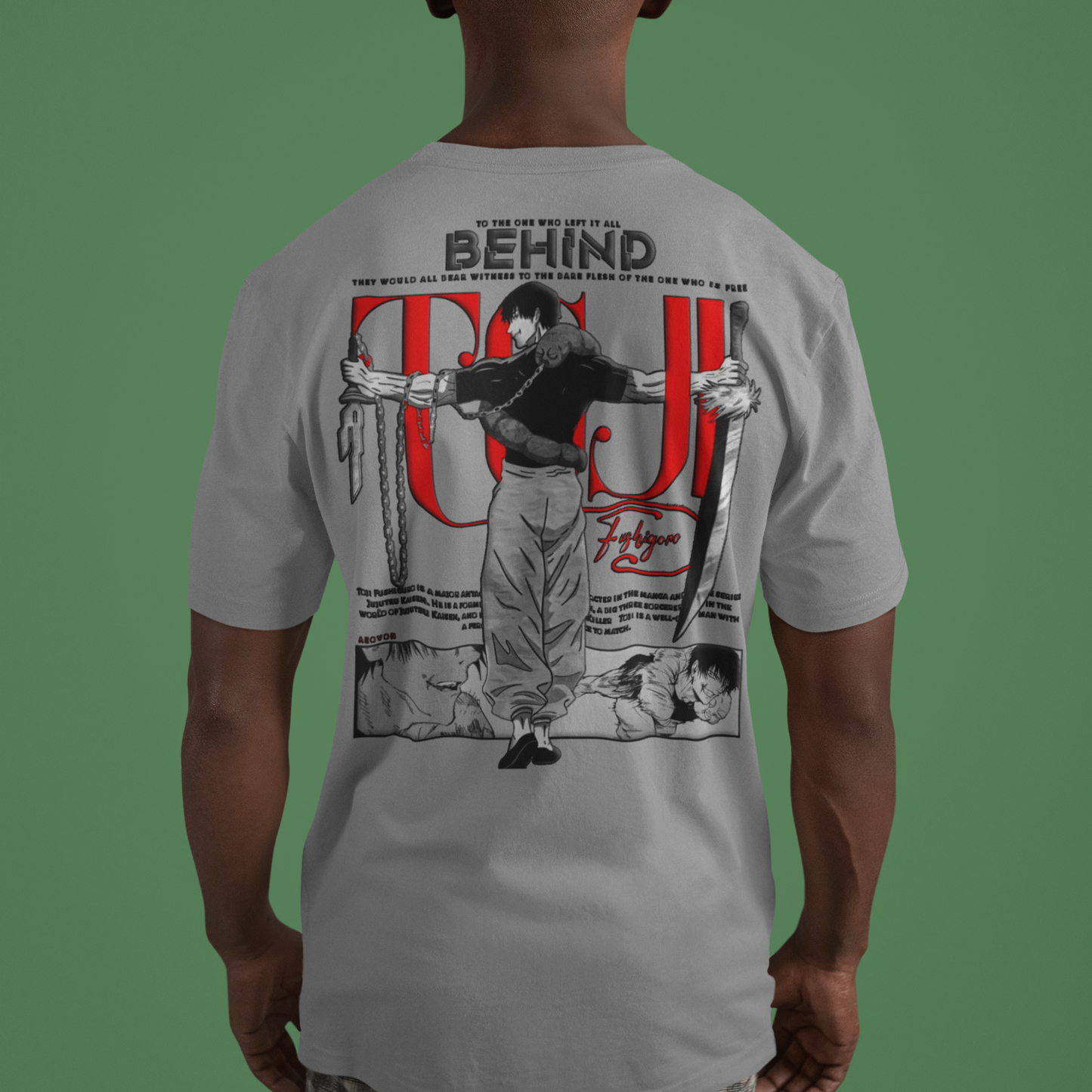 Camiseta Toji Fushiguro | Cazador de Hechiceros