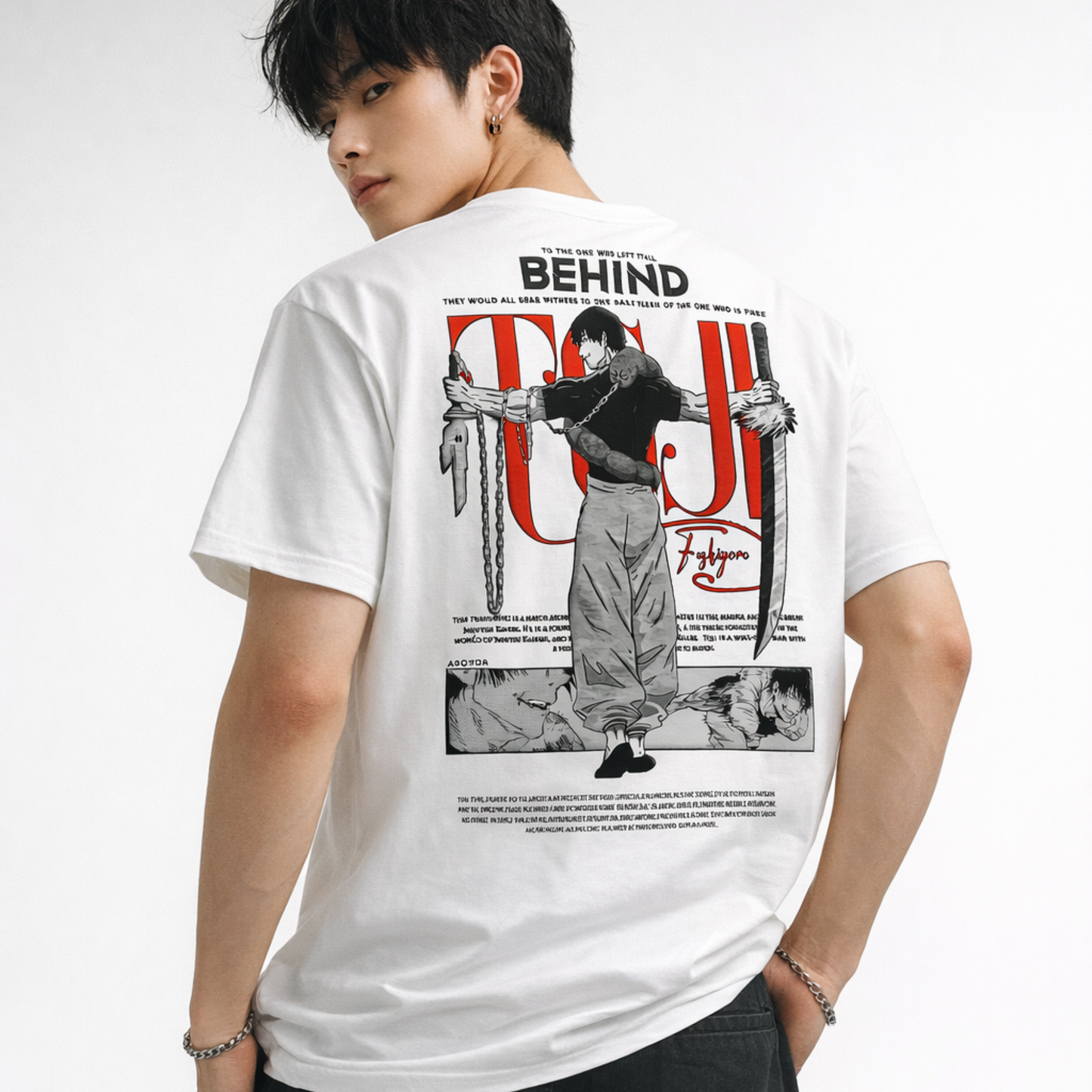 Camiseta Toji Fushiguro | Cazador de Hechiceros